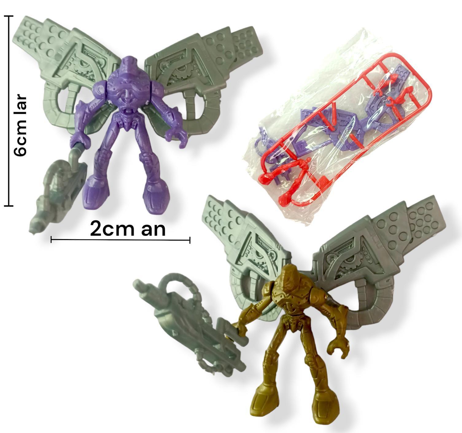 Muñeco para Armar Transformers 6cm